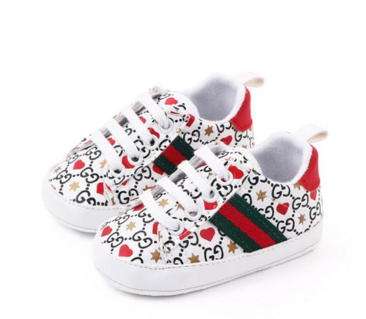 gucci inspired toddler shoes