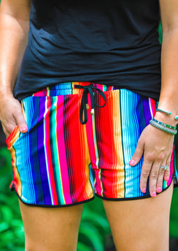 San Antonio Serape Shorts