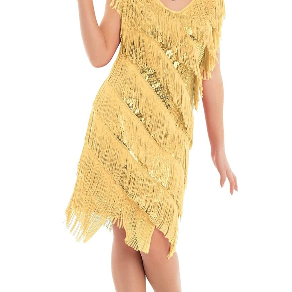 1920 flappers dress clipart