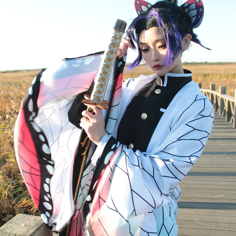 Demon Slayer: Kimetsu No Yaiba Shinobu Kochou Cosplay Costume – Gcosplay