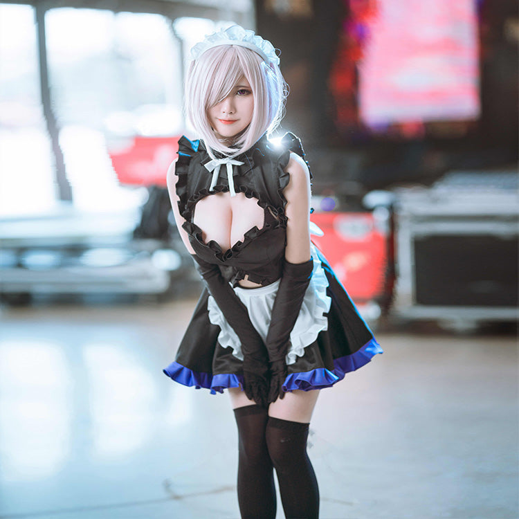 Fate Grand Order Mash Kyrielight Shielder Maid Cosplay Costume Gcosplay 9896