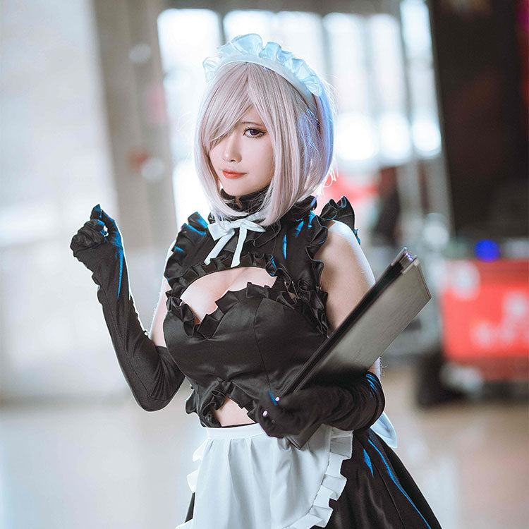 Fate Grand Order Mash Kyrielight Shielder Maid Cosplay Costume Gcosplay 8795