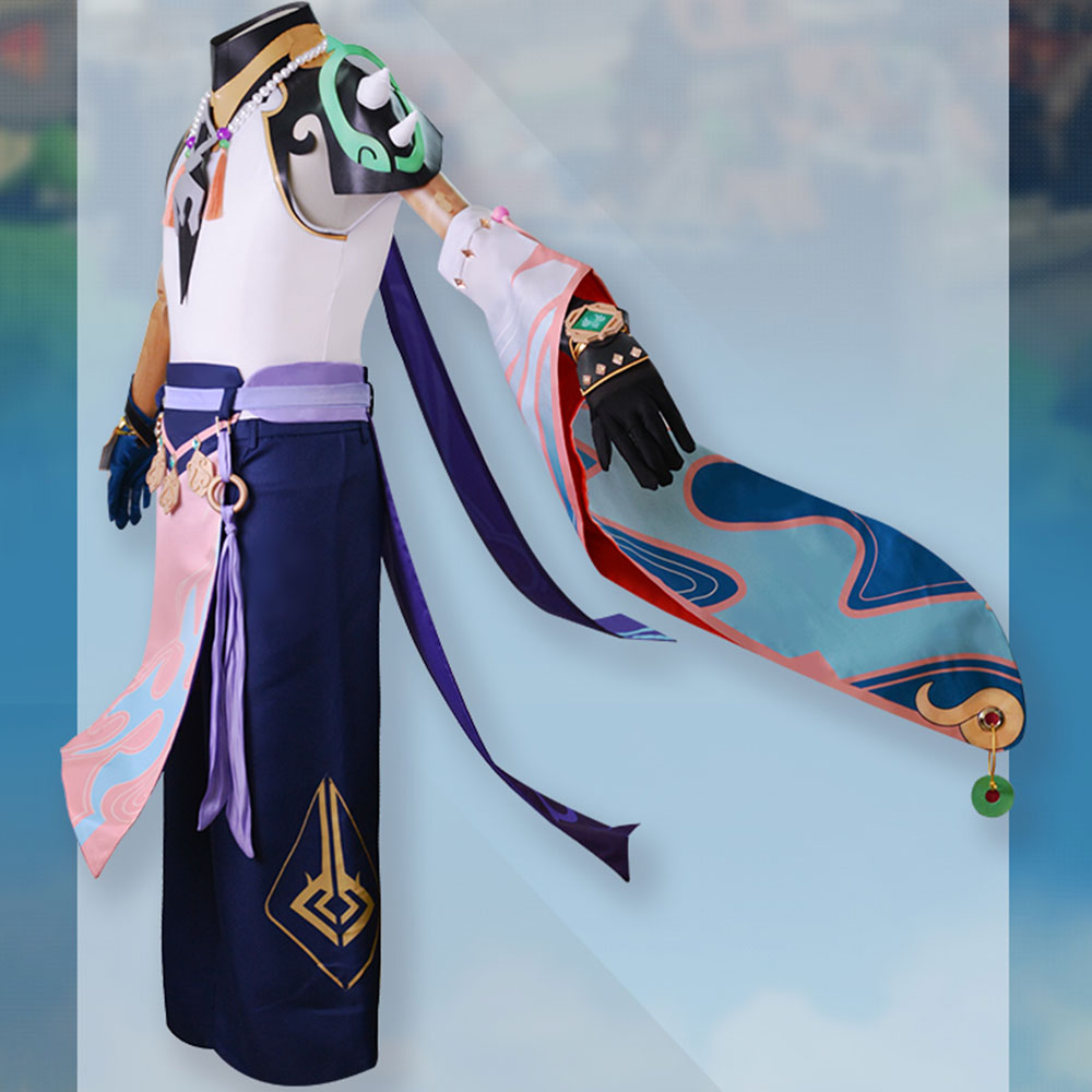 Genshin Impact Xiao Halloween Cosplay Costume – Gcosplay