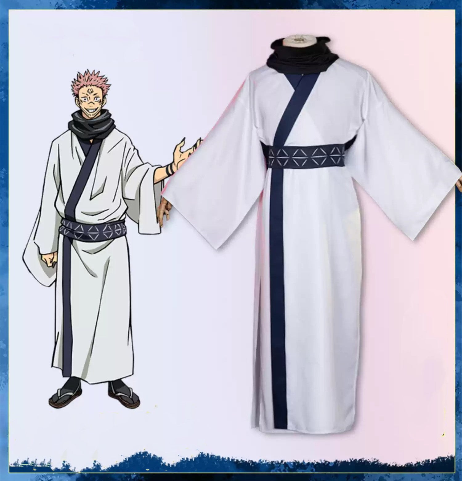 Jujutsu Kaisen Sorcery Fight Sukuna Ryomen Cosplay Costume Gcosplay 2333