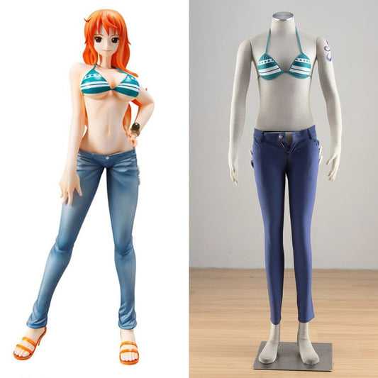 One Piece Film Red 2022 Movie Nami Cosplay Costume – Gcosplay