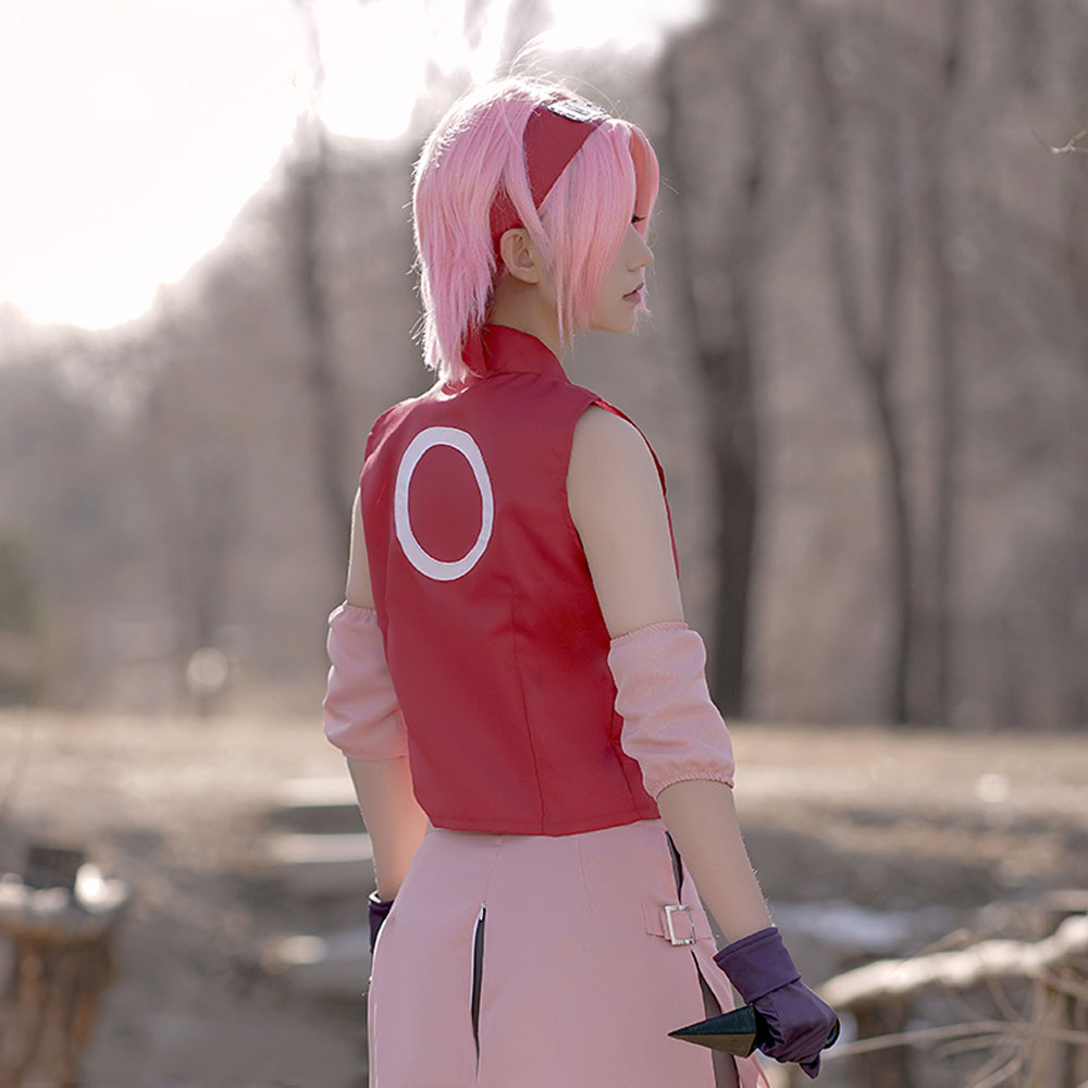 Sakura Haruno From Naruto Halloween Cosplay Costume – Gcosplay