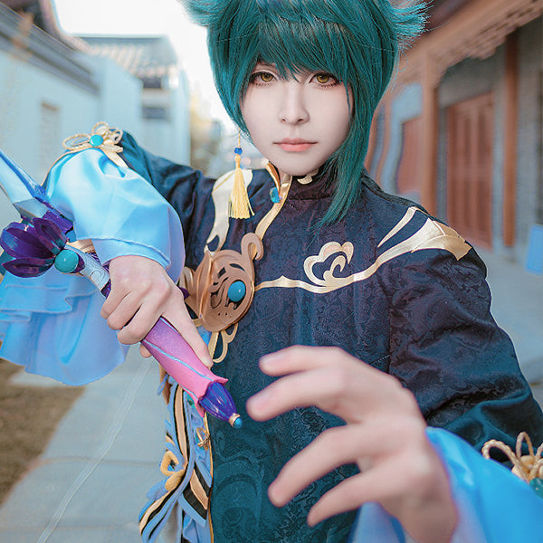 Xingqiu from Genshin Impact Halloween Cosplay Costume – Gcosplay