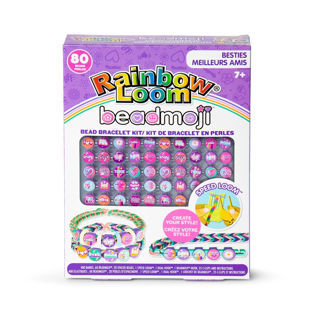 Rainbow Loom Beadmoji Deluxe Bead Bracelet Kit