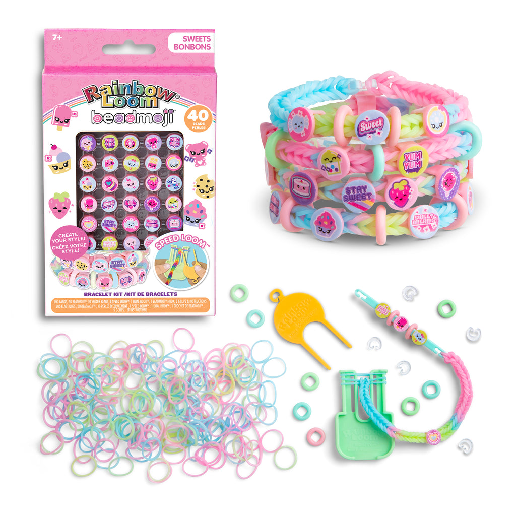 Rainbow Loom Beadmoji Deluxe Friendship Bracelet Kit - Cheeky Monkey Toys