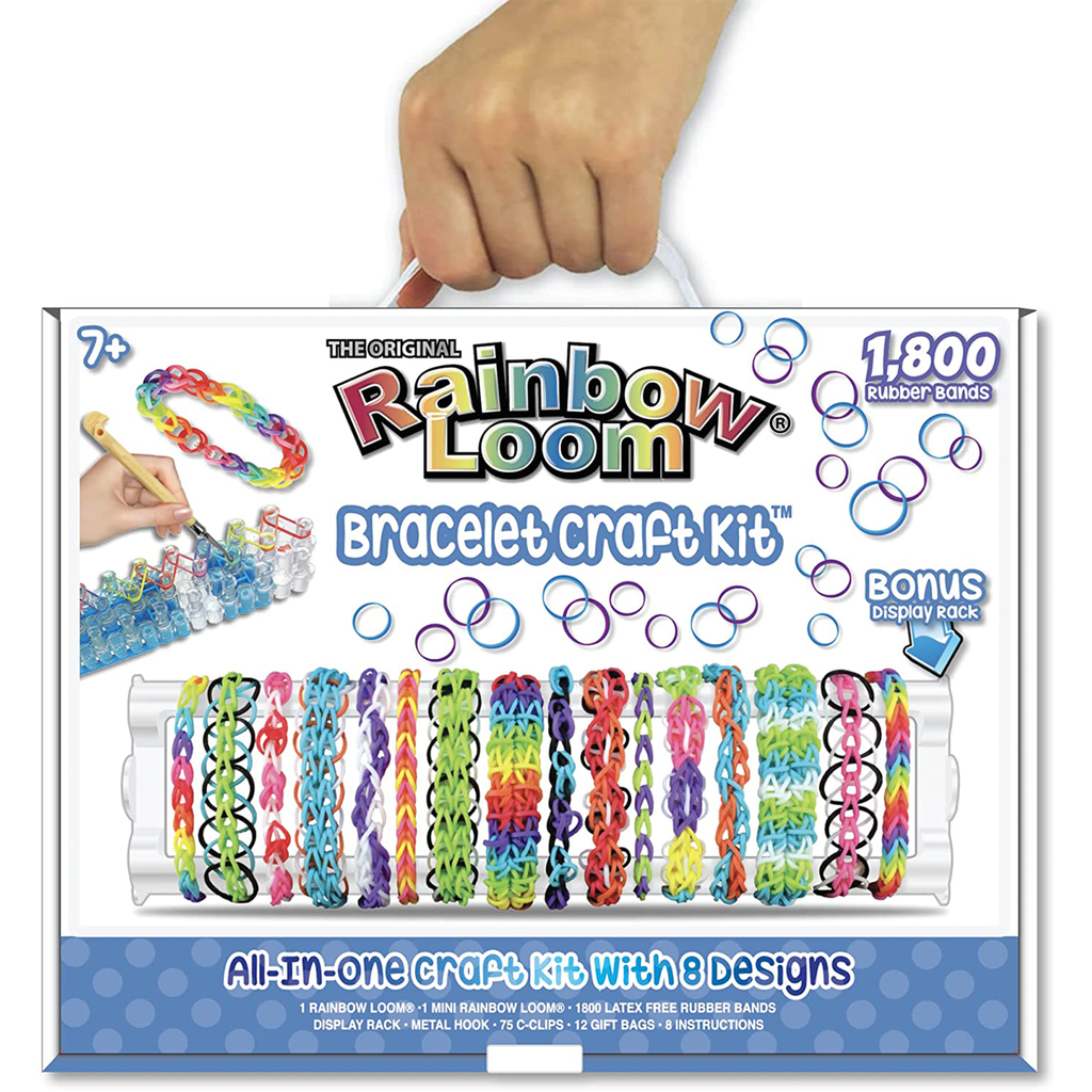 Buengna Loom Rainbow Rubber Band Complete Collection Organizer Storage Kit  - Loom Rainbow Rubber Band Complete Collection Organizer Storage Kit . shop  for Buengna products in India.