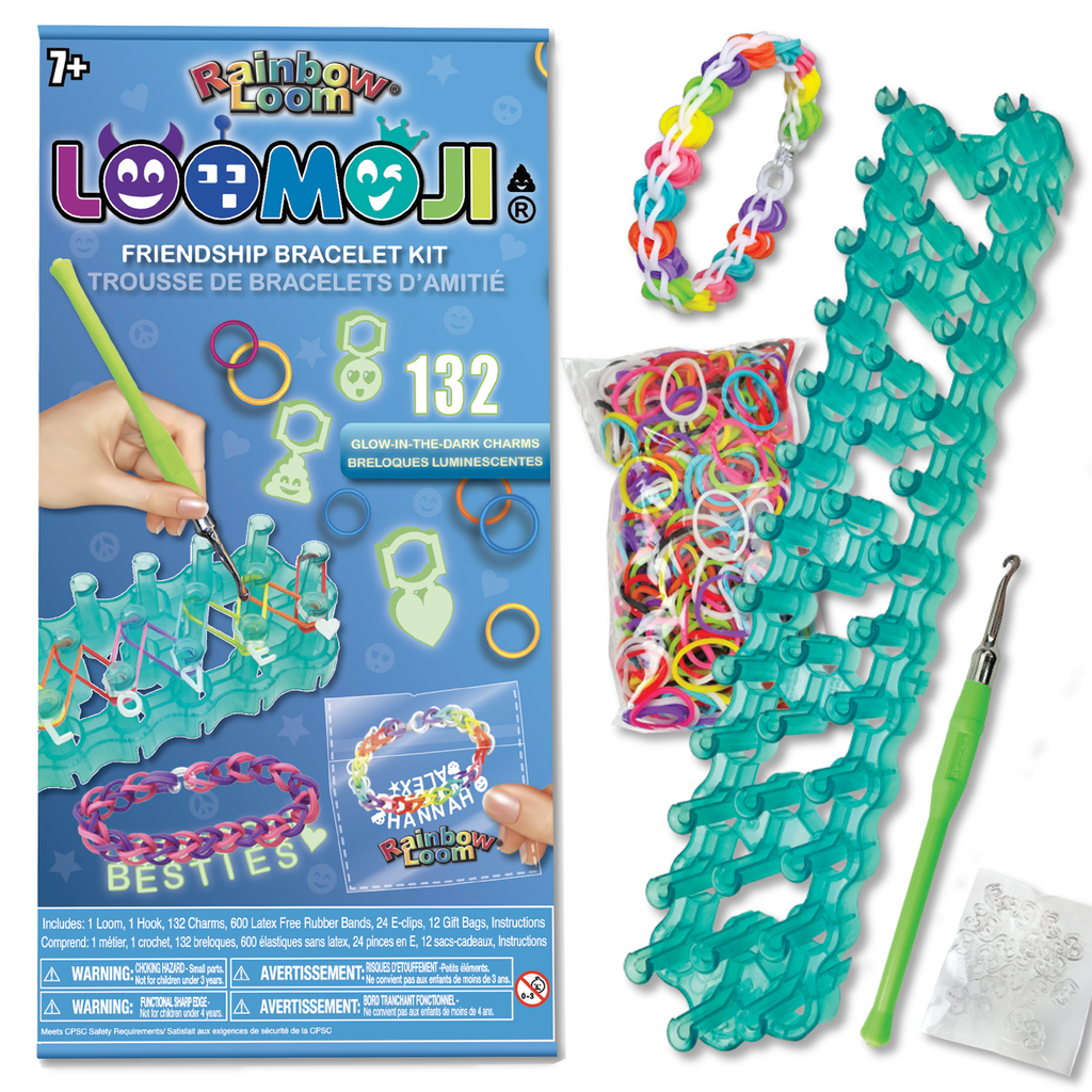 Rainbow Loom® Mega Combo Set™ Loomi-Pals™ & Sticker Pendants Bracelet  Making Kit