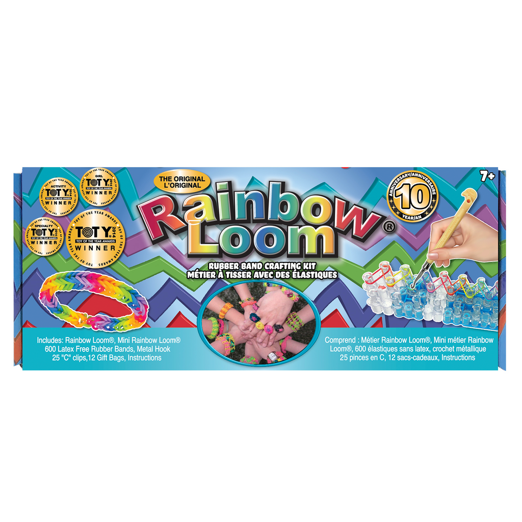 Rainbow Loom® Large Organizer Case with Buildable Compartments to Store All  Tools and Creations