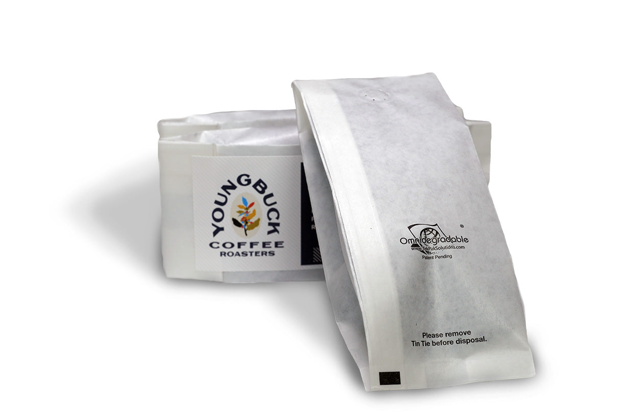 Biodegradable Stand Up Pouch with Window 100 Compostable Coffee Bags  Australia 100 pcs  Vivo Packaging Australia