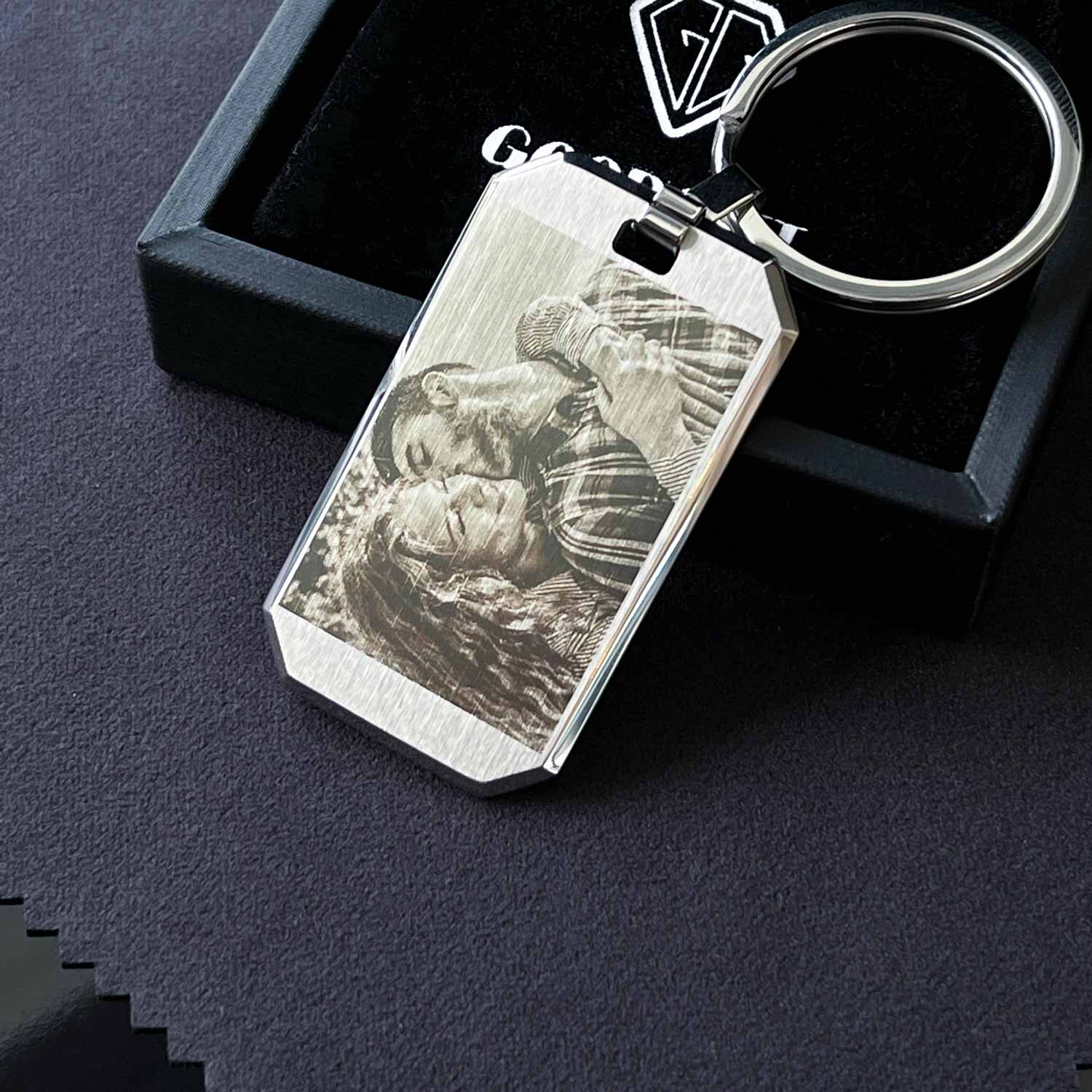 NZ Made Personalised Custom Photo & Text Dog Tag Necklace – Goodgift