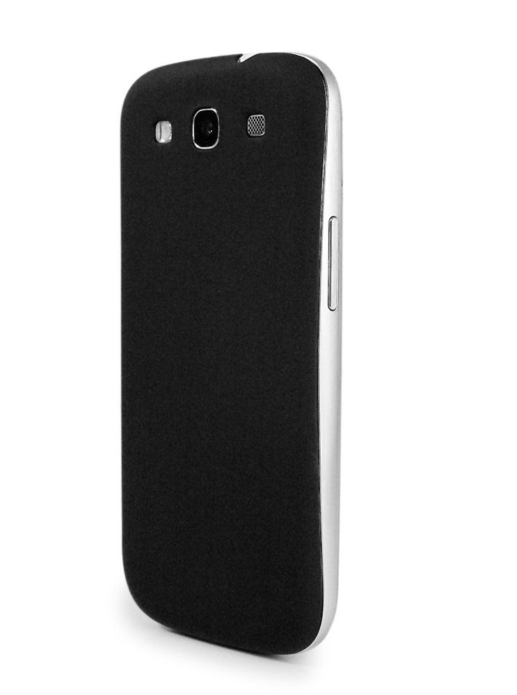 Voorstad deken activering Black Rubberized Texture Back Cover for Samsung Galaxy S3 – Khomo  Accessories