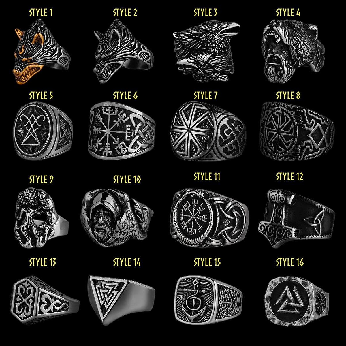 Viking sales style rings