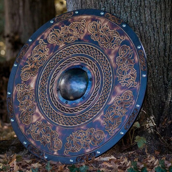 Evior Valhalla Battle worn Viking Shield - Vikings Roar