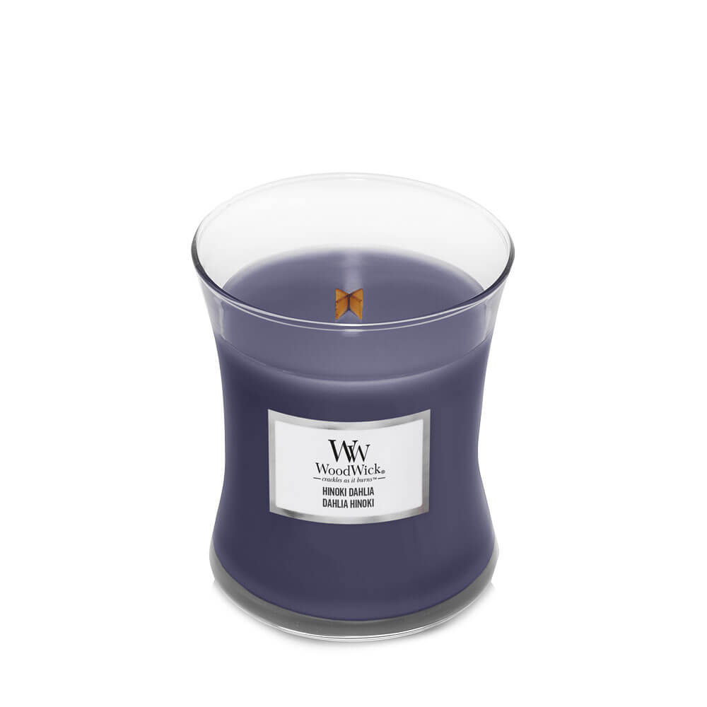 Scented Candle Jar With Wood Wick - Medium - Fireside 92106E WOODWICK