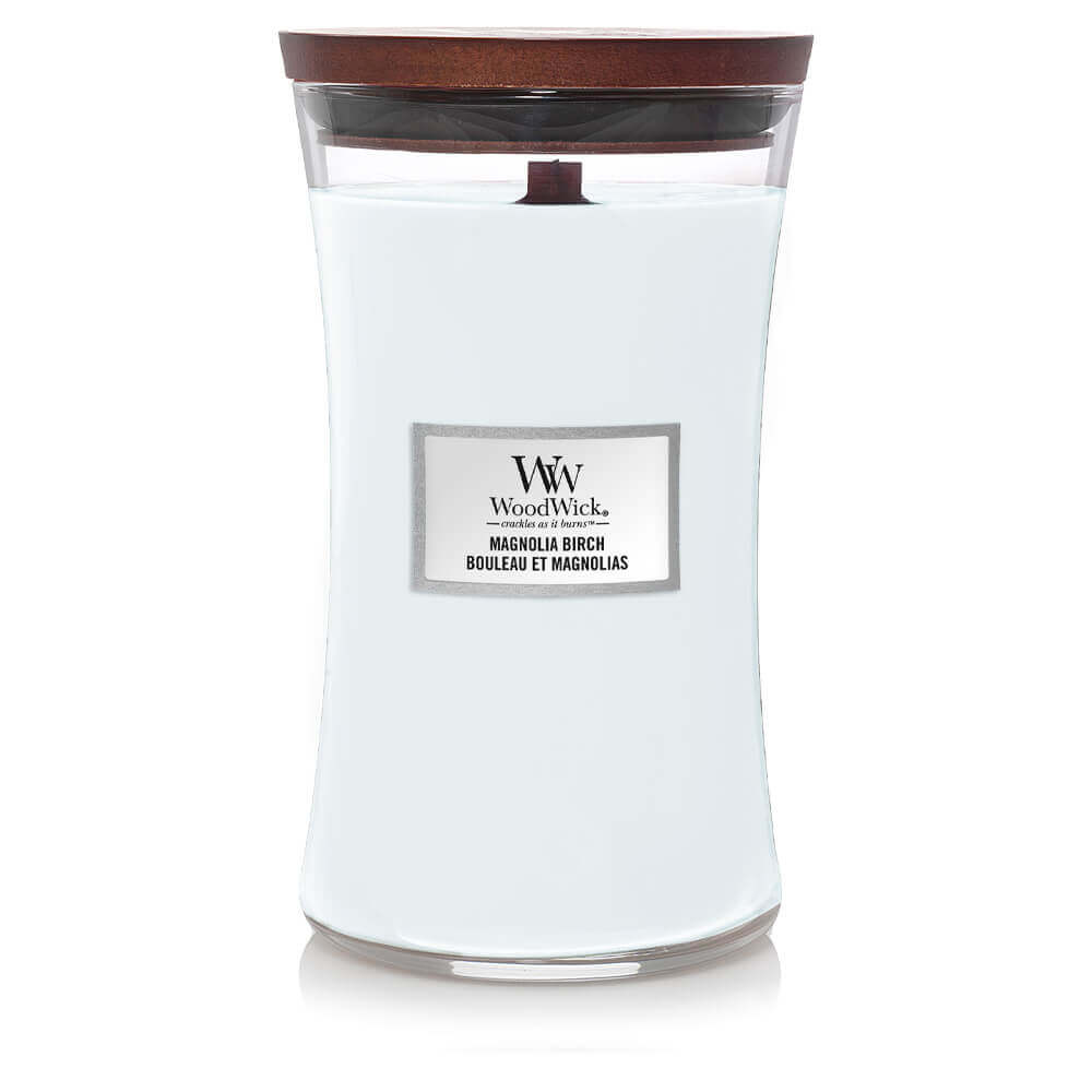 Evergreen Cashmere WoodWick® Large Hourglass Candle - Large Hourglass  Candles