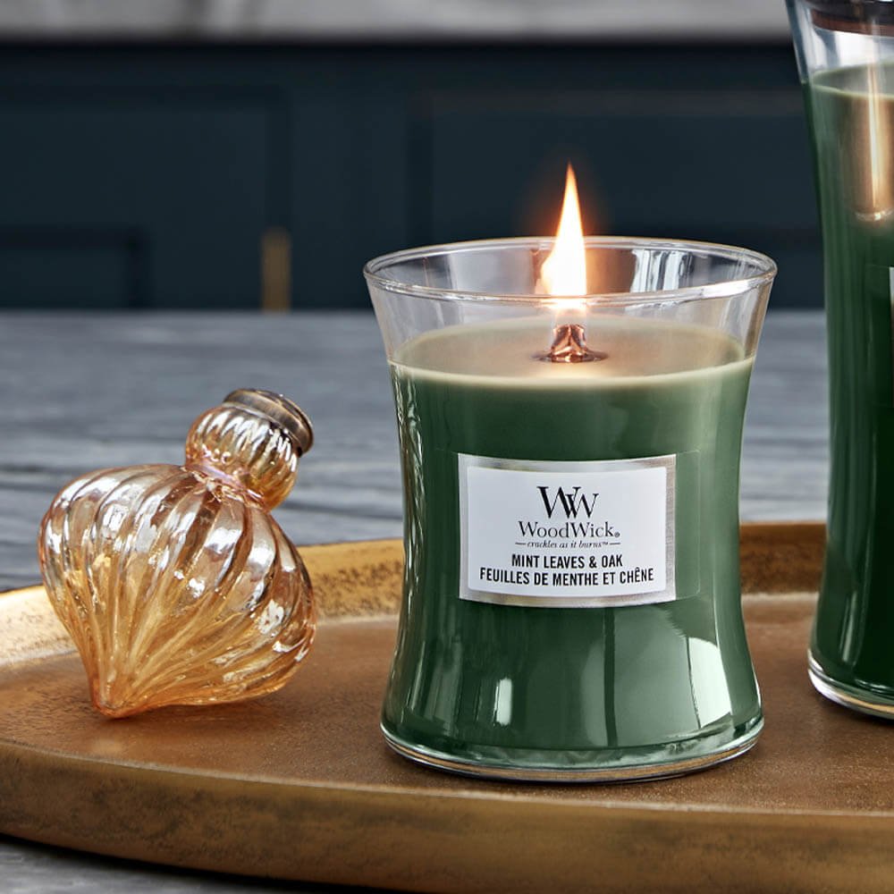 WoodWick Wood Smoke Medium Jar Candle - Candles Direct