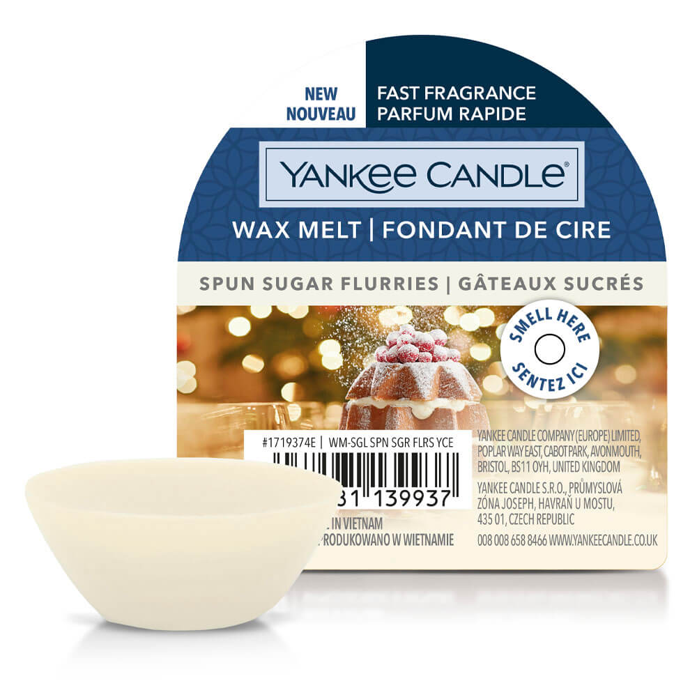 Yankee Candle Winter Holiday Fragranced Wax Melts (Snowflake Kisses)