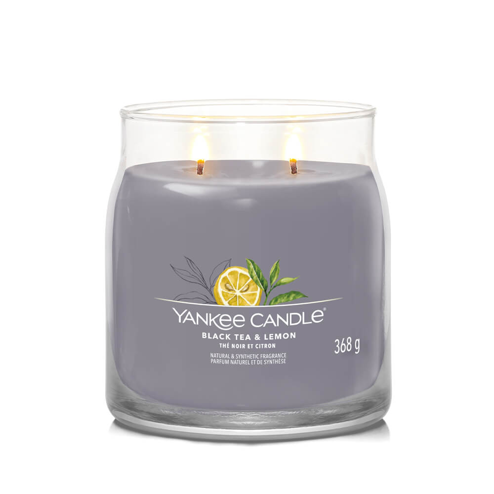 Yankee Candle Black Tea and Lemon Wax Melt - Candles Direct