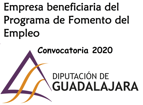 logo programa de fomento del empleo de la diputación de guadalajara