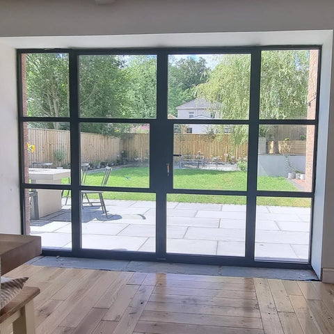 aluminium slimline doors