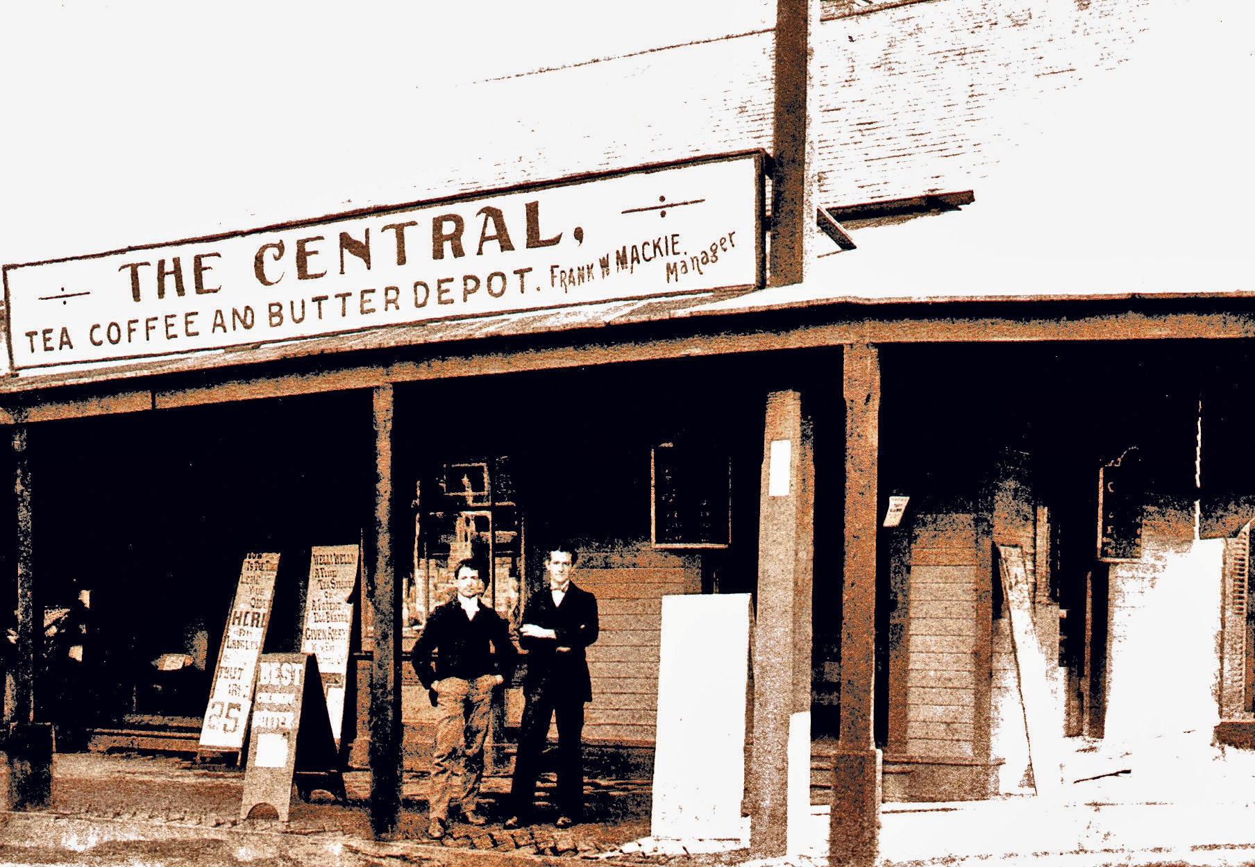 Central Coffee and Butter depot building