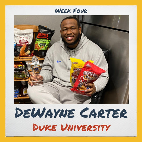 Week 4's Pig Skin Hero of the Week is DeWayne Carter, Duke University Defensive LIieman