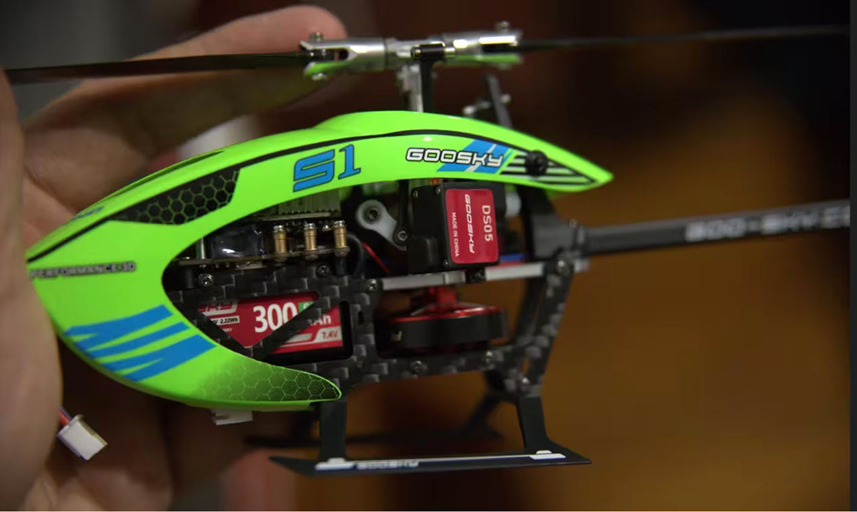 GOOSKY Legend S1 RC Helicopter Dual Brushless Motor Direct-Drive BNF/RTF Helicopter
