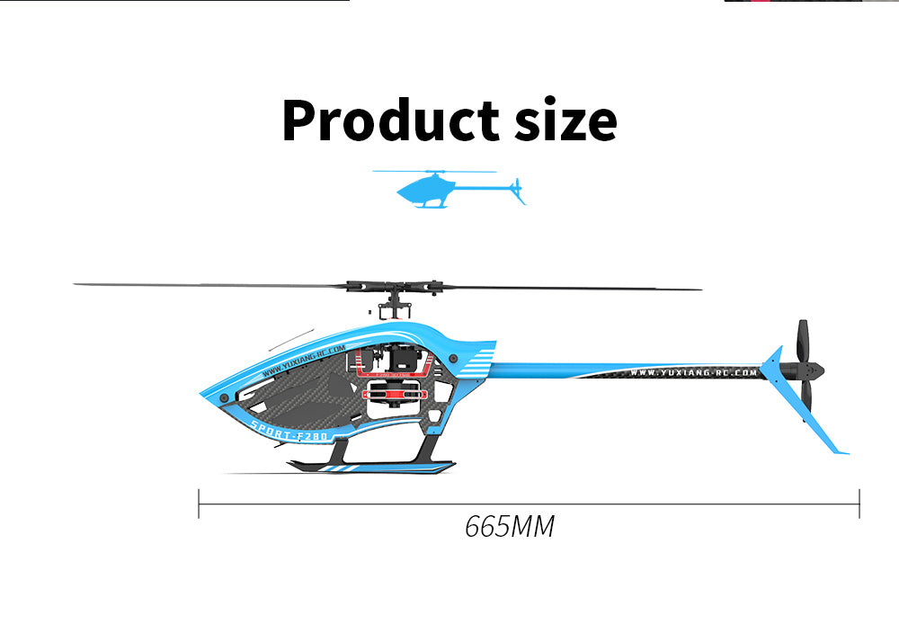 YXZNRC F280 RC Helicopter