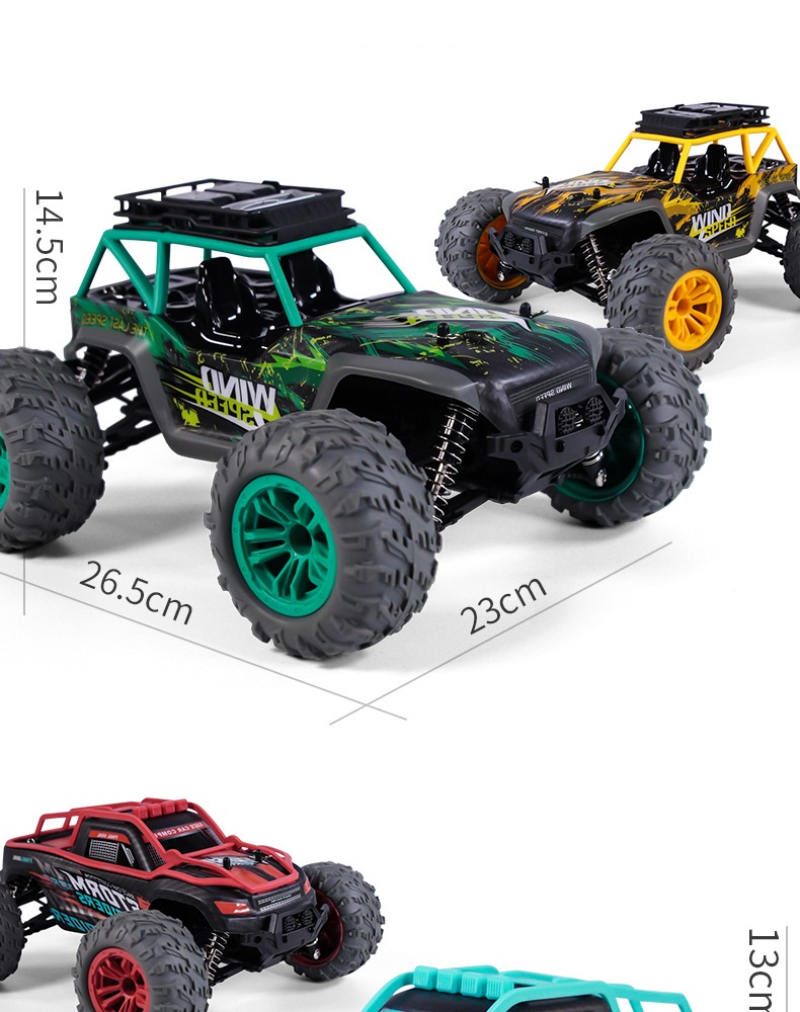 RC Car 4WD high speed off road car Bigfoot climbing RC car toy