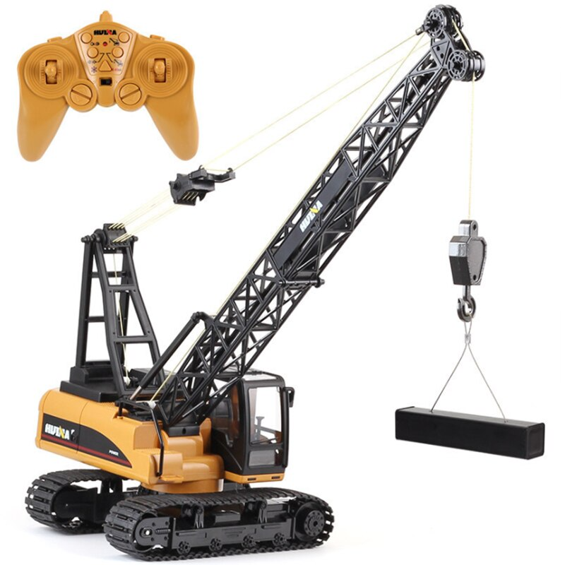 Huina 1572 15ch Rc Alloy Crane 1/14 2.4ghz: Engineering Movable