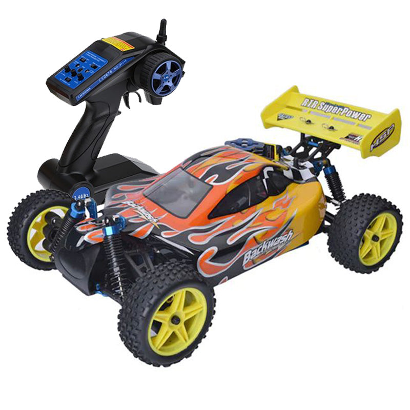  ZRYYWAN Coche RC 1/10 75CC Camión de orugas RC alimentado por  aceite, 4WD de dos velocidades todoterreno Buggy Nitro Gas Power Auto de  control remoto 94166 Hobby Toys, 90KM/H Motor de