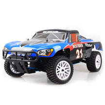 HSP 94155 Nitro Powered RC Car 1/10 4WD Off-Road Buggy Short Truck Upgraded Two-Speed Ball Head Version