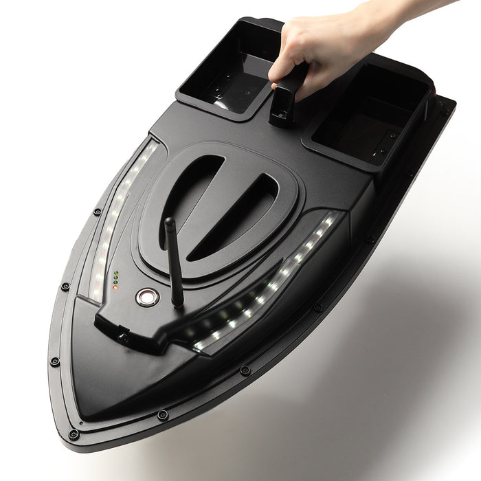 RC Bait Boat V700 GPS 500M Auto Driving Return Hoppers Load 2KG