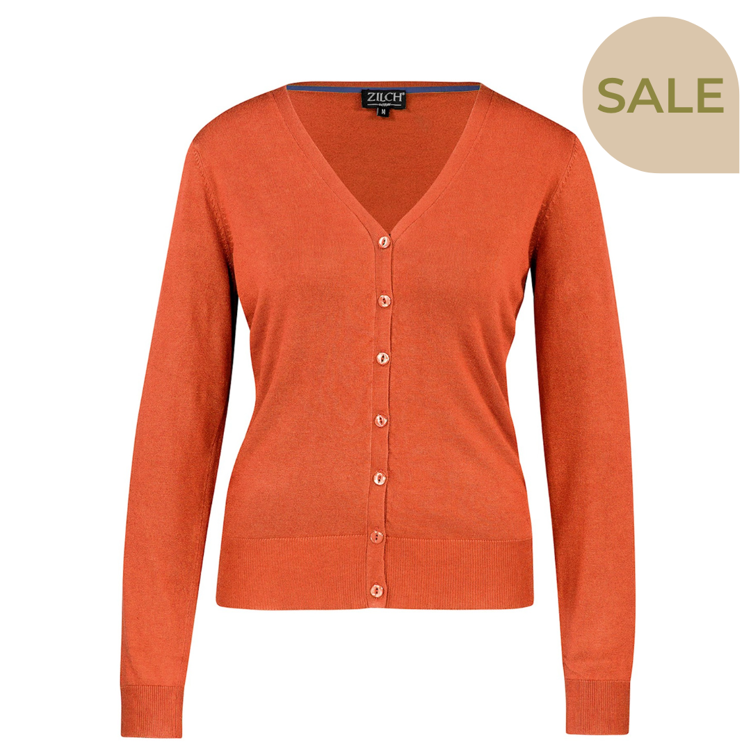 Bamboe cardigan V-neck Spicy Maat XXL