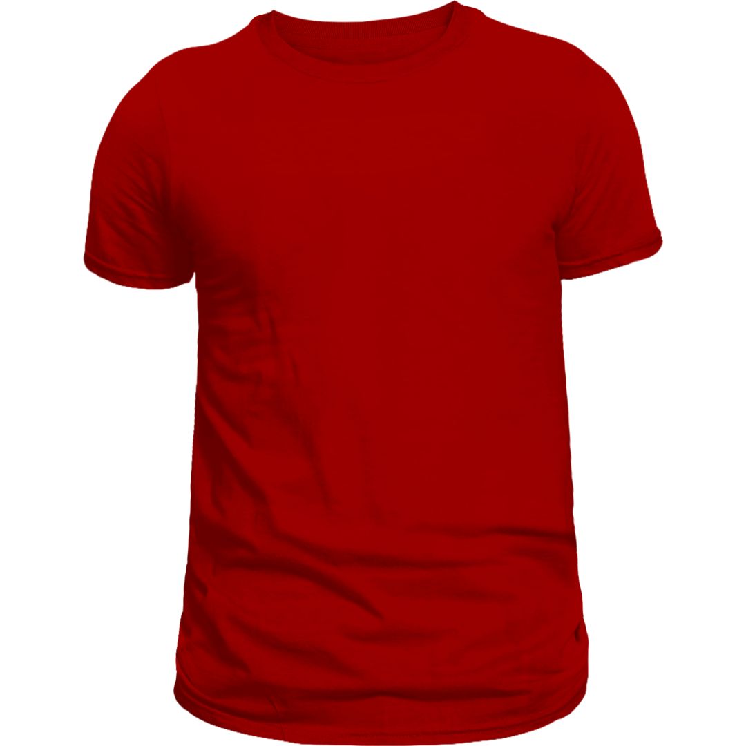 Heren shirt bamboe ROOD - XXL