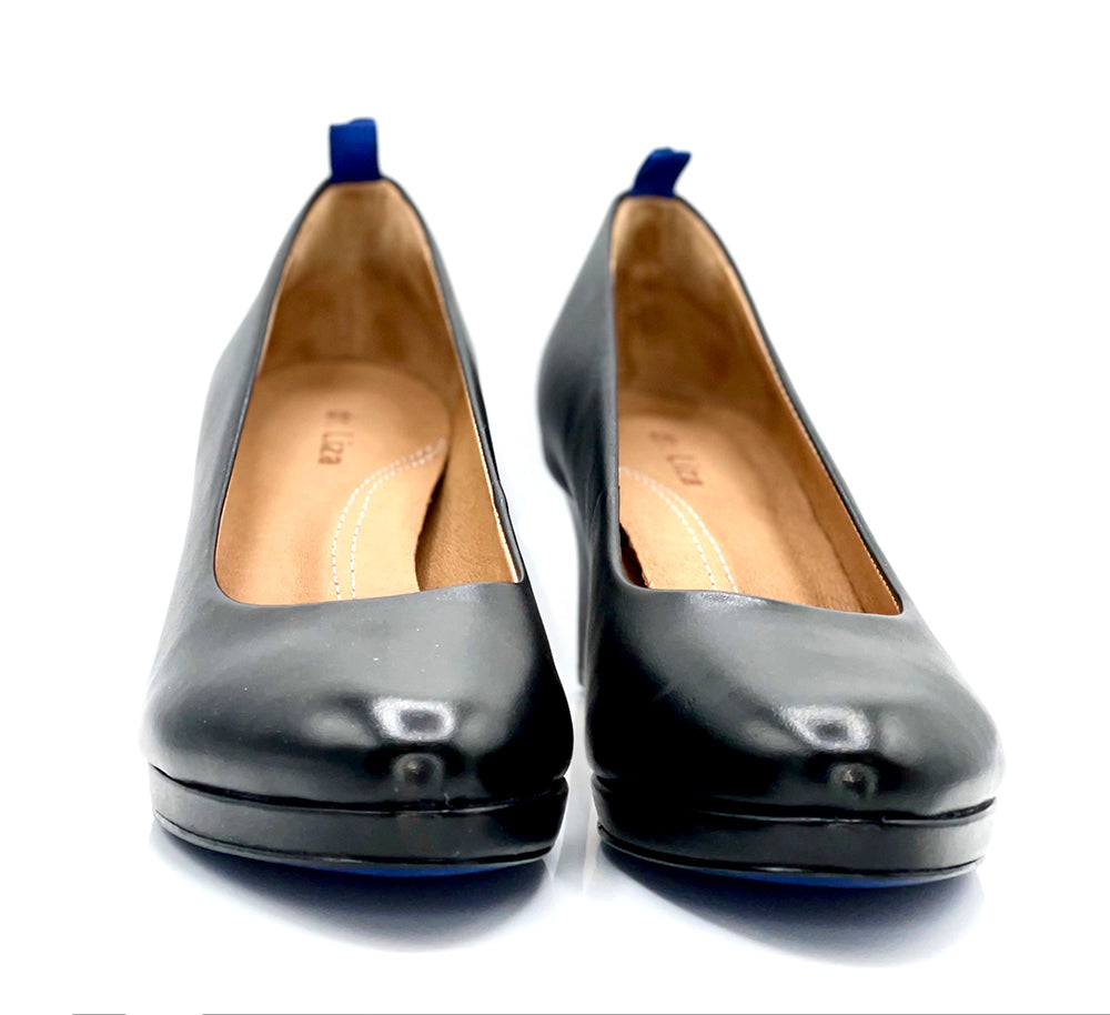 dr LIZA sneaker pump - BLACK | the most comfortable low heeled pumps