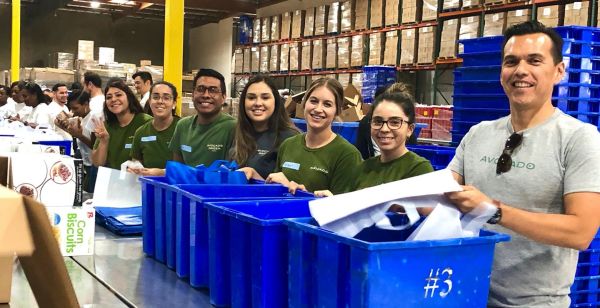 Avocado Green Volunteering