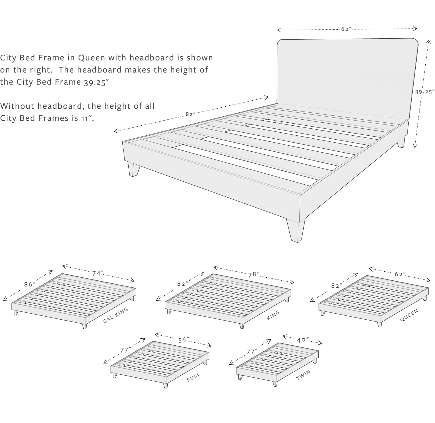 City Bed Frame