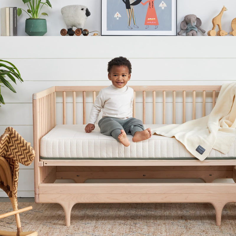 Organic Baby Crib – Avocado Green Mattress