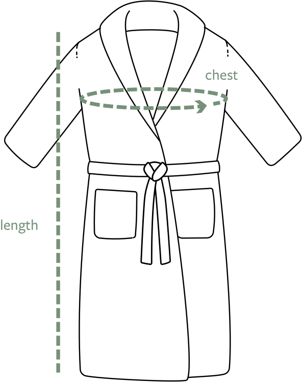Organic Cotton Robe | Avocado – Avocado Green Mattress