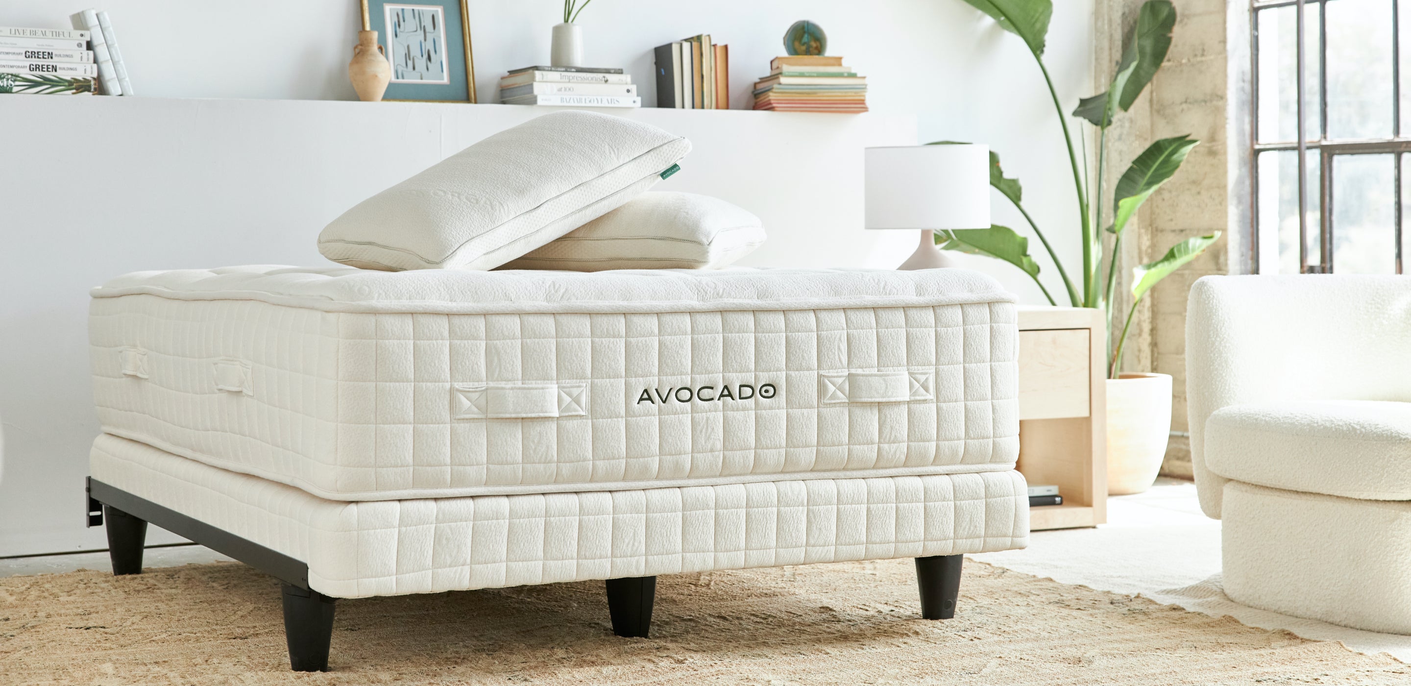 organic plush mattress pad