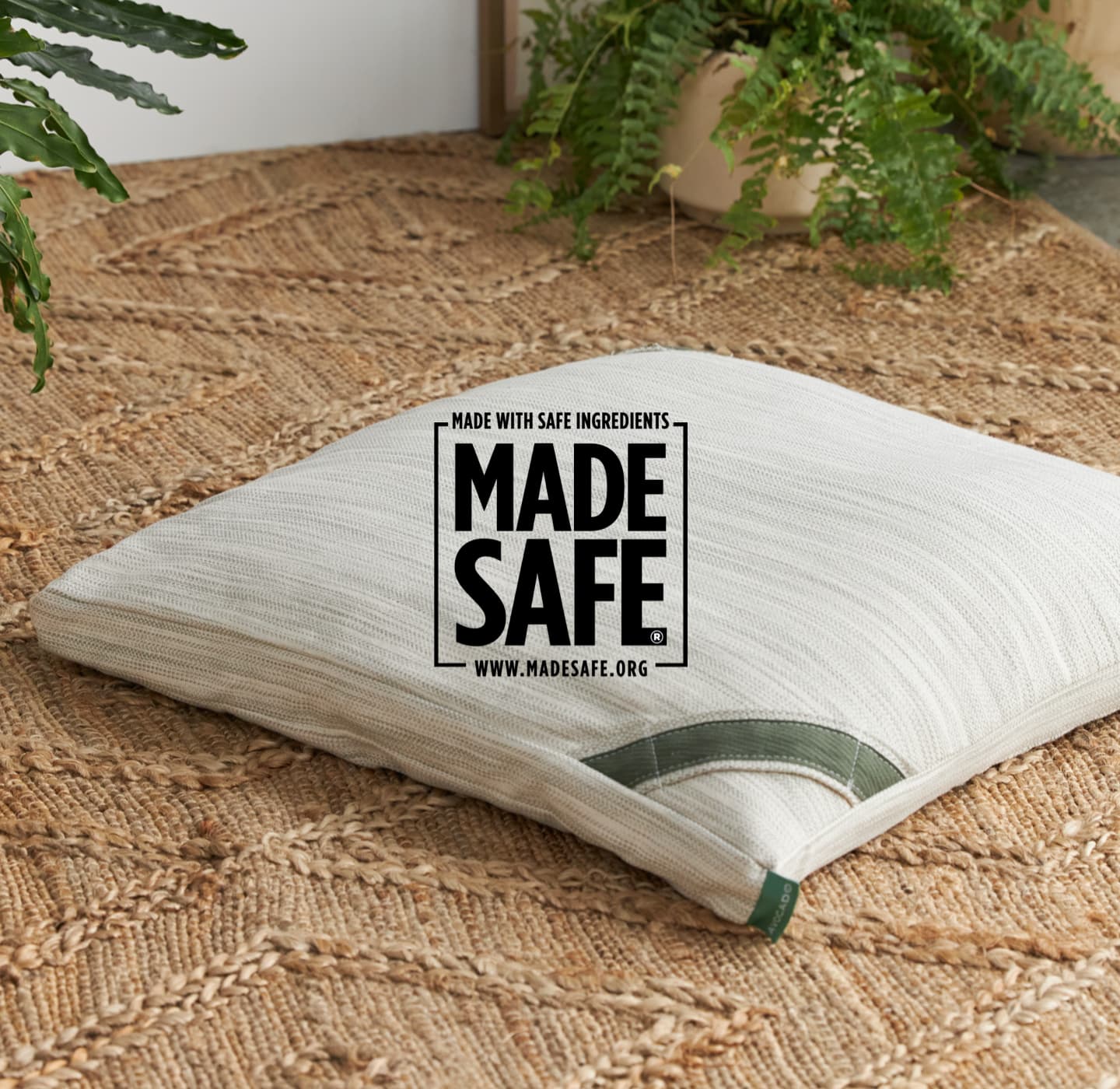 Yoga Meditation Pillow  Avocado Green Mattress®