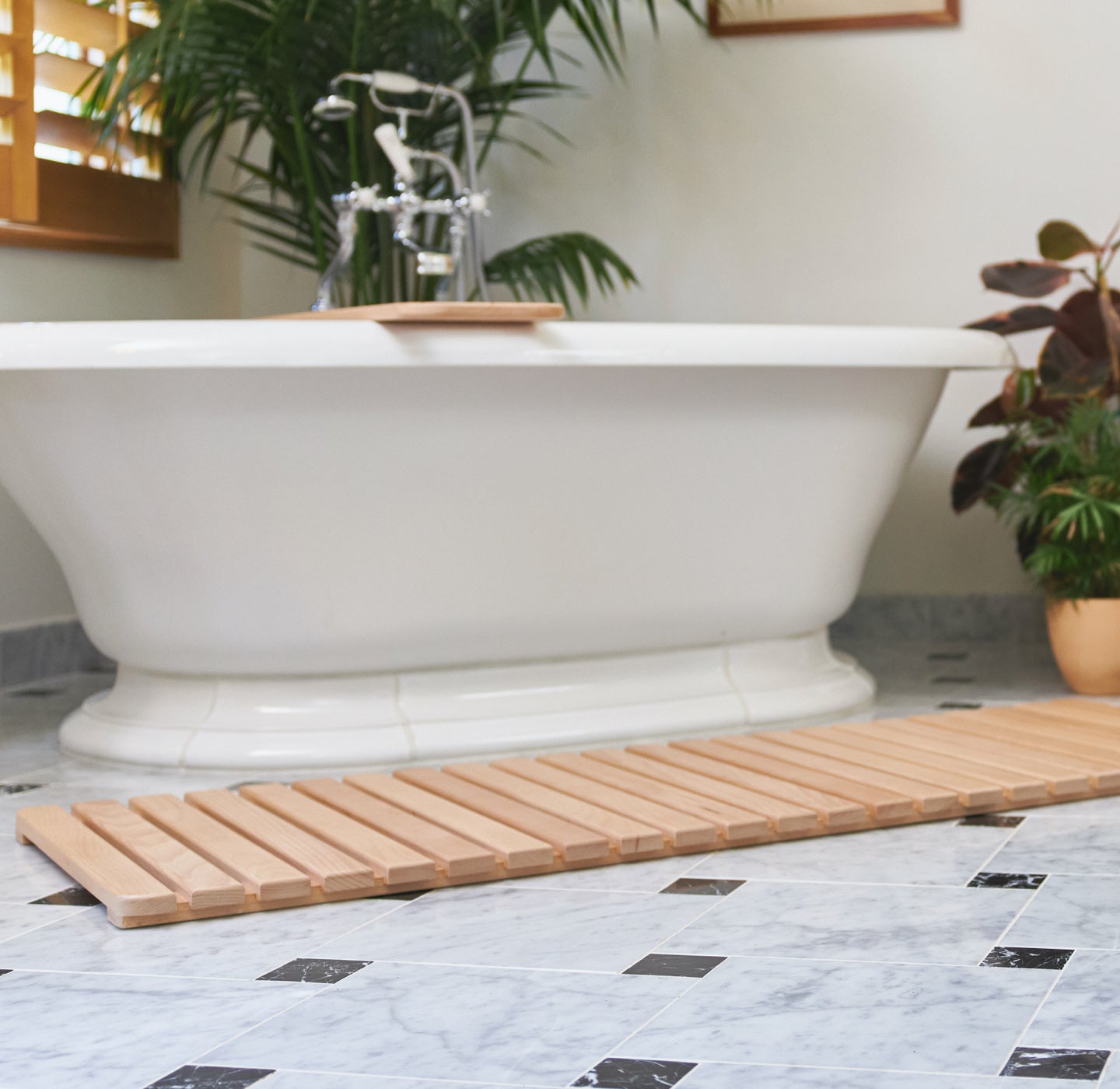 Wooden Bath Mat by Avocado