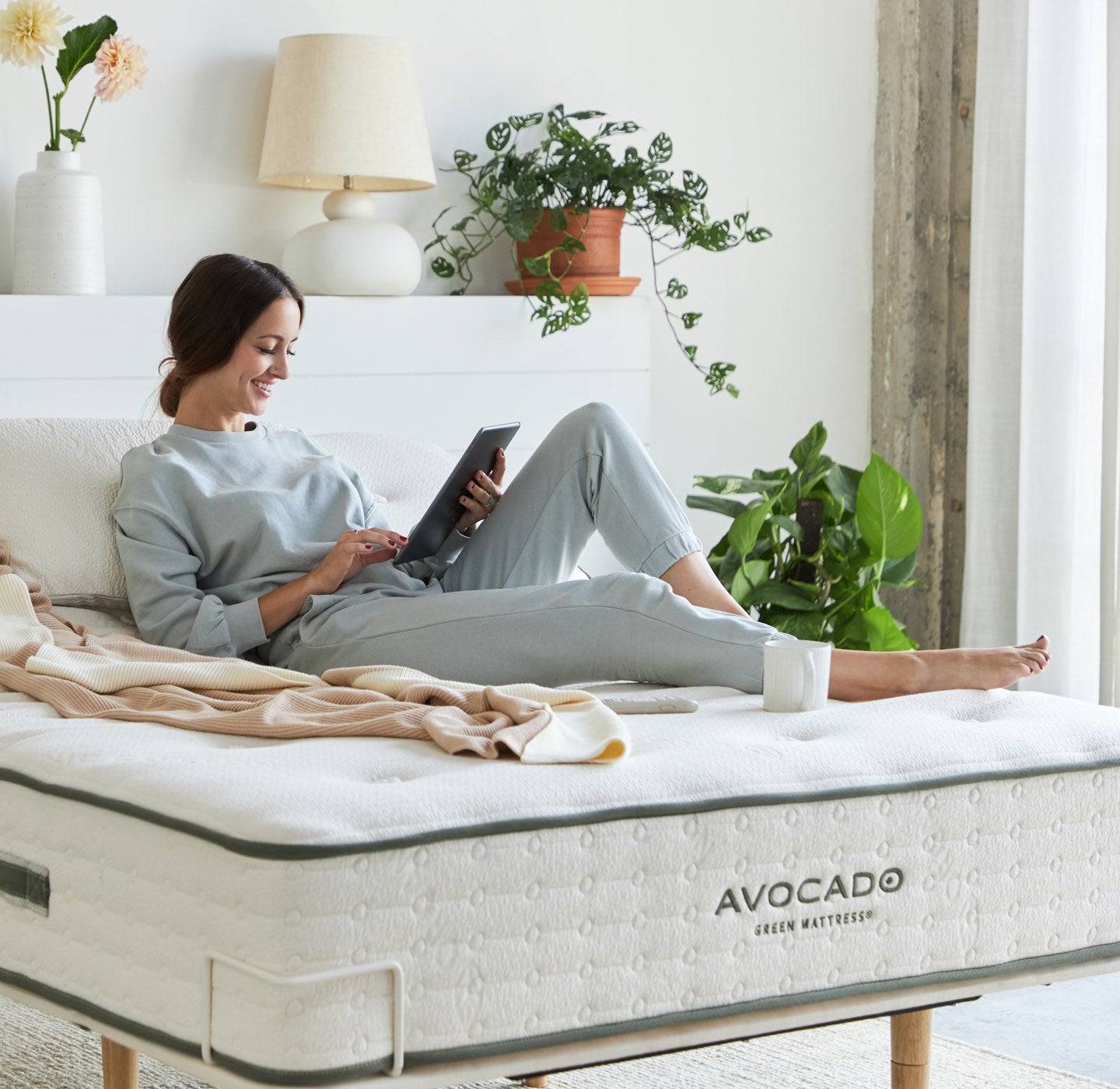 Adjustable Bed Frame with Organic Materials