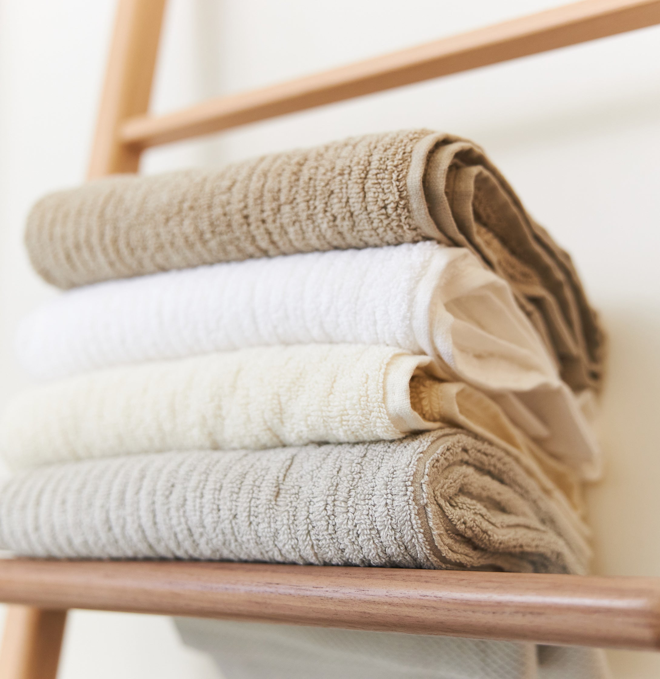 Wooden Towel Rack by Avocado