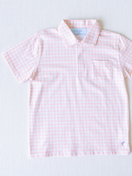 Gymboree Pastel Striped Polo Shirt – Sweet Pea & Teddy